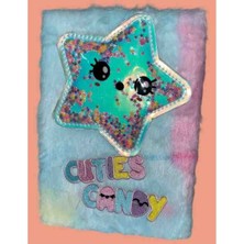 Zizu Not Defteri Cuties Candy Peluş + Fatih Kuru Boya Tam Boy Tüp 12'li