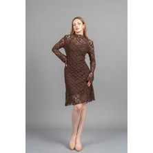 MissVina Trend Tül Mini Elbise – Premium Astarlı Form 50359