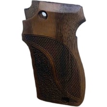 Yücel Av Bayii Unique 7.65 mm ( Açık Fransız Onlusu) Ahşap Lazer Işlemeli Kabza