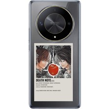 TechTree Honor X9B Uyumlu Death Note Poster Tasarımlı Baskılı Silikon Kılıf