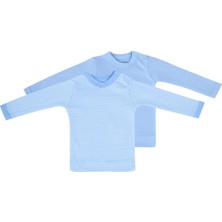 Uygun Bebe 2'li Pamuklu Prematüre Bebek Uzun Kollu Üst