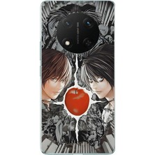 TechTree Honor X9C Uyumlu Death Note Kapak Tasarımlı Baskılı Silikon Kılıf
