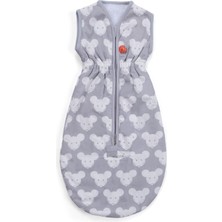 Uygun Bebe Kolsuz Bebek Uyku Tulumu 70CM Gri