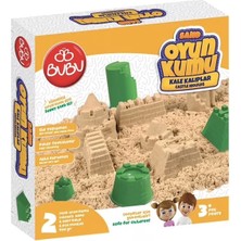 Ceren Oyuncak Bu-Bu Oyun Kumu ve Kale Kalıplı Set 500 gr