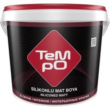 Tempo Iç Cephe Silikonlu Mat Boya, Baz2, 20 kg (15 L)
