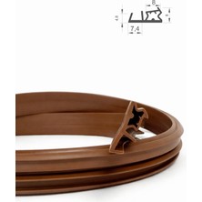 P 030 Ahşap Kasa Fitili 5 Metre Kahverengi