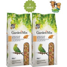 Garden Mix Platin Ballı Muhabbet Kuş Yemi 500G - 2 Adet