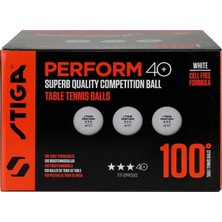 Supertrend Stiga Ball Perform 3 Star Masa Tenisi Pinpon Topu Beyaz 100LÜ 1113-2210-10