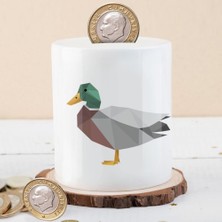 Asilmeydan Geometrik Şekilli Ördek Para Birikim Kumbarası-1250fb32163e