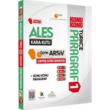 Karakutu Yayınları 2026 Ales Türkçenin Kara Kutusu Paragraf 1 Konu Konu Ösym Çıkmış Soru Bankası Konu Özetli Çözümlü