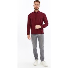 Citra Likralı Örme Jakarlı Slim Fit Erkek Gömlek
