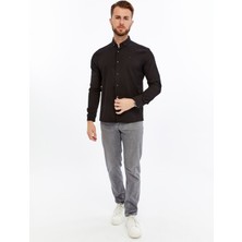 Citra Likralı Örme Jakarlı Slim Fit Erkek Gömlek