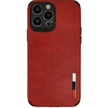 Genel Tedarik iPhone 13 Pro Max Kılıf Loop Deri Silikon - KIRMIZI-(5796) - EMTHBA1762-6850