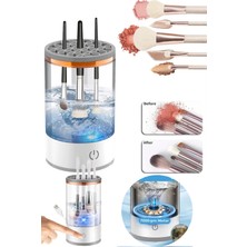 Gampus Makyaj Fırçası Temizleme Fırçası Şarjlı Dokunmatik Pratik Boya Fırçası Temizleme Makinesi