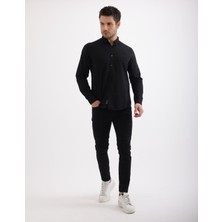 Citra Premium Dokulu Flam Keten Smart Casual Erkek Gömlek