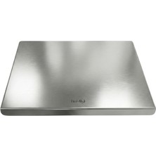 Hakiki 316L 1,5 mm Kalınlığında Paslanmaz Çelik Kesme Tahtası 50X60 cm