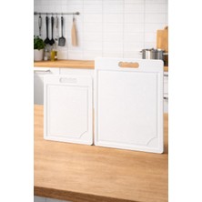 Dory 2'Li Orta ve Büyük Kaydırmaz Kesme Tahtası 37x28 32×22 cm