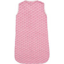 Uygun Bebe Kolsuz Uyku Tulumu Pembe Çiçekli 70 cm