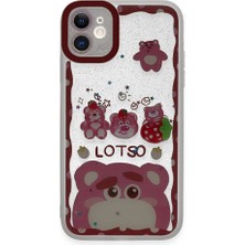 Genel Tedarik iPhone 11 Kılıf Sweet Desenli Silikon Kapak - PEMBE-(5796) - EMTHBA3646-4724
