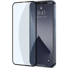 Genel Tedarik Iphone 12-12 Pro 0.3mm Full Anti Blue Light Tempered Cam Ekran Koruyucu 2ADET Set-( - EMTHBA9618-1
