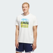 Adidas Performance KC9260 Hoop Sanctuary Graphic Tişört