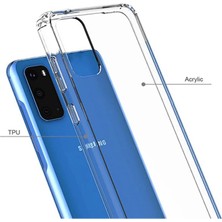 Genel Tedarik Ally Samsung Galaxy S20 Anti-Drop Darbe Emici Silikon KILIF-(5775) - EMTHBA8771-2320