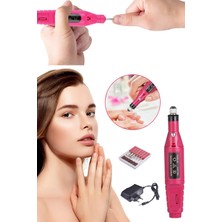 Gampus Manikür Pedikür Törpü Makinası Seti Zımpara Setli