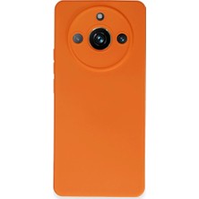 Genel Tedarik Realme 11 Pro Kılıf Nano Içi Kadife Silikon - TURUNCU-(5796) - EMTHBA3817-6119