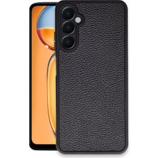 SHN Samsung Galaxy A35 5g Kılıf Aras Deri Kapak - SIYAH-(5796) - TJAILD6600-3490