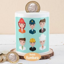 Asilmeydan Aşçı, Polis Meslekler Baskılı Para Birikim Kumbarası-2147684