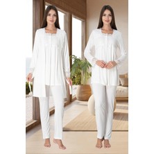 Effortt 2401  Sabahlıklı Lohusa Pijama Takımı