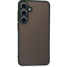 Genel Tedarik Samsung Galaxy S24 Kılıf Montreal Silikon Kapak - YEŞIL-(5796) - EMTHBA9066-1873