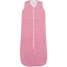 Uygun Bebe Kolsuz Uyku Tulumu Pembe Çiçekli 110 cm