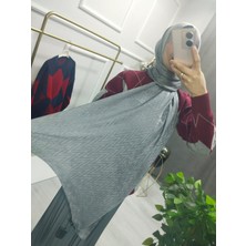 Nisa Butik Giyim Pamuklu Jakarlı Şal