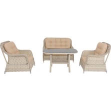 Force Rattan Bahçe Oturma Grubu 861 | Rehome