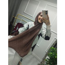 Nisa Butik Giyim Pamuklu Jakarlı Şal
