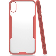 iPhone x Kılıf Platin Silikon - PEMBE-(5796) - BYOS5324-2015