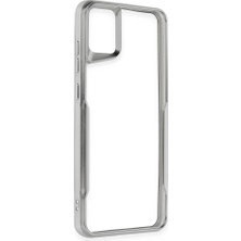 Samsung Galaxy A05 Kılıf Boyi Silikon Kapak - GÜMÜŞ-(5796) - EMTHBA7855-6074