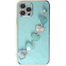 Etc iPhone 12 Pro Max Kılıf Esila Silikon - Su YEŞILI-(5796) - MYG4238-5212