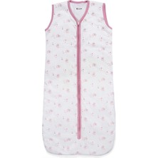 Uygun Bebe Kolsuz Uyku Tulumu Pembe Miskin 90 cm