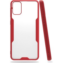 Genel Tedarik Samsung Galaxy M31 Kılıf Platin Silikon - KIRMIZI-(5796) - EMTHBA5426-5682