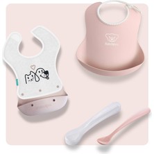 Babybjörn & Mamajoo 3'lü Beslenme Seti - Powder Pink