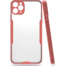 Genel Tedarik iPhone 11 Pro Kılıf Platin Silikon - PEMBE-(5796) - EMTHBA9927-8131