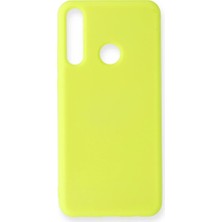 Genel Tedarik Huawei Y6P Kılıf Nano Içi Kadife Silikon - SARI-(5796) - EMTHBA3238-9882