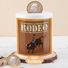 Asilmeydan Rodeo Boğa Üzerinde Matador Para Birikim Kumbarası-21474