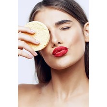 Gampus Sarı Yüz Temizleme Süngeri Oval 2'li Pratik Makyaj Temizleme Süngeri