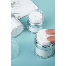 Gampus Hava Almayan Krem Kutusu Basmalı Krem Losyon Kutusu Düzenleyici Çanta Boy Kapaklı Krem Kutusu