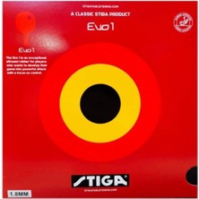 Supertrend Stiga Rubber Evo 1 Black 1,8 Raket Lastiği Siyah 9291-20