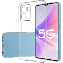 Genel Tedarik Ally Oppo A57 (2022) Kılıf Kamera Korumalı Ultra Ince Şeffaf Silikon Kılıf-(5 - EMTHBA7740-2