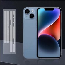 Genel Tedarik Ally iPhone 14 Hidrojel Hayalet Yan Alt Üst Kaplama Koruyucu FILM-(5775) - EMTHBA4412-7148